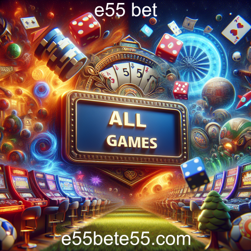 Descubra a Categoria 'Todos Jogos' no e55 bet